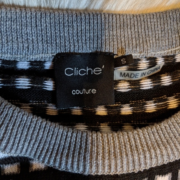 Cliche couture sweater - Picture 4 of 8